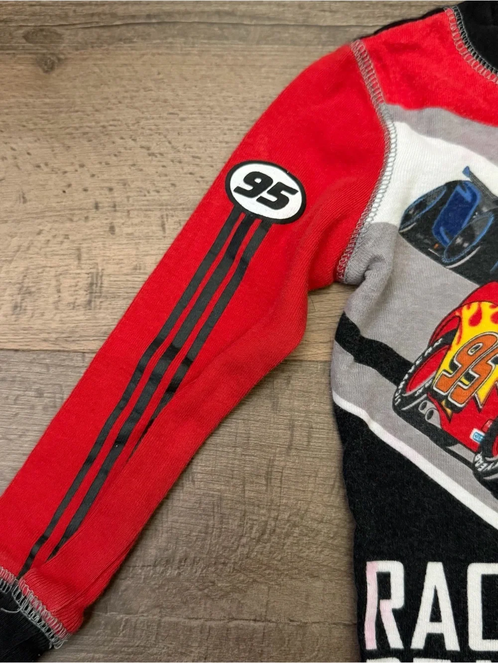 Disney Pixar Cars 3 Lightning McQueen Pajama Set - Size 2